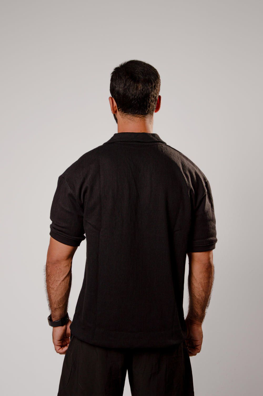 Open Collar Polo